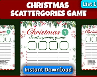 Julspel | Julspel | DIREKT Nedladdning | Julfest | Roliga Julspel för Vuxna | Jultärningsutbyte