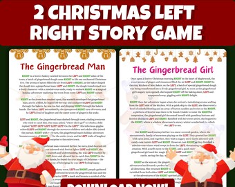 Pepparkaksgubben | Pepparkaksflicka | Vänster Höger Julspel | Höger Vänster Julspel | Höger Vänster Spel | Skicka Presentutbyte Spel