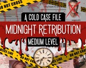 Printable Murder Mystery Cold Case File | Murder Mystery Game Digital Download | Detective True Crime Game | Unsolved Cold Case Murder File
