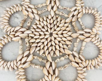 Seashell Trivet - Beautiful, smooth, clean shells