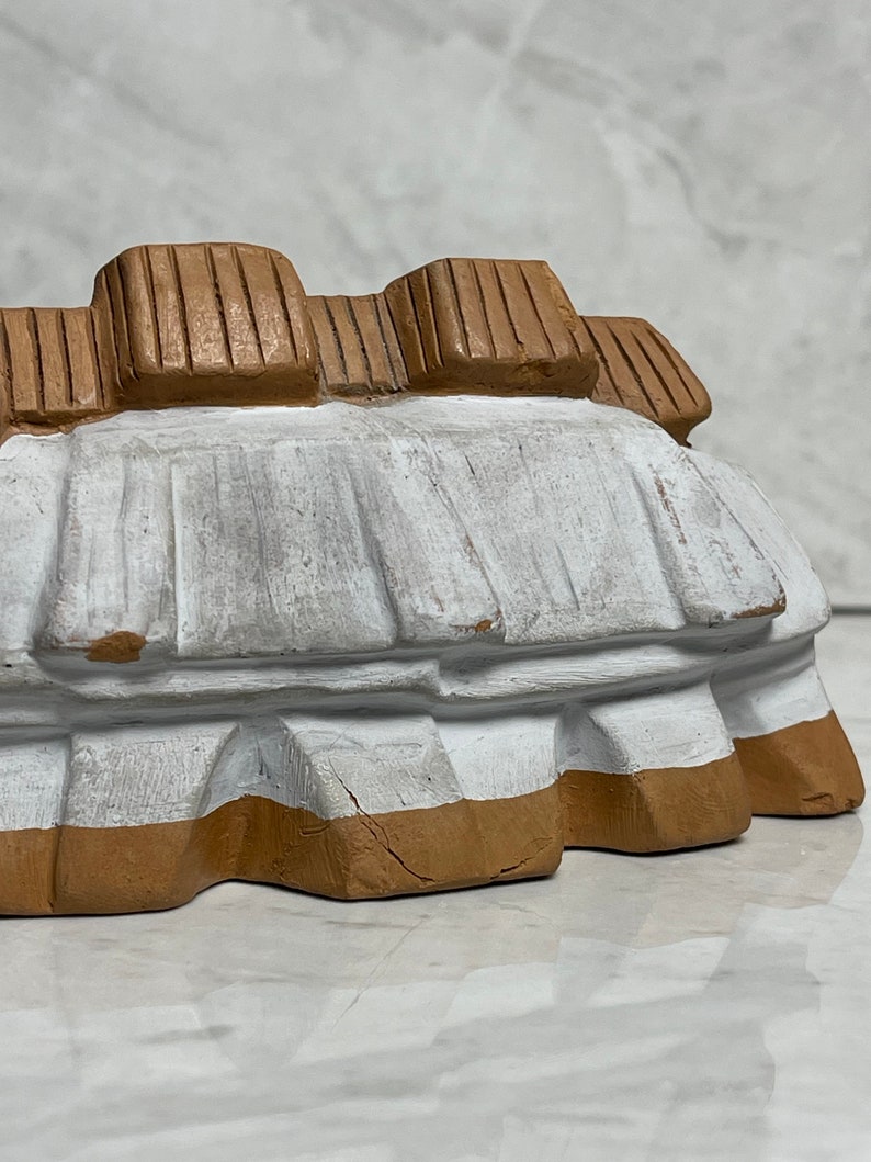 1968 Red Clay Sculpture Etsy