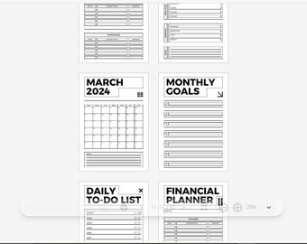 journal planner 2024 printable