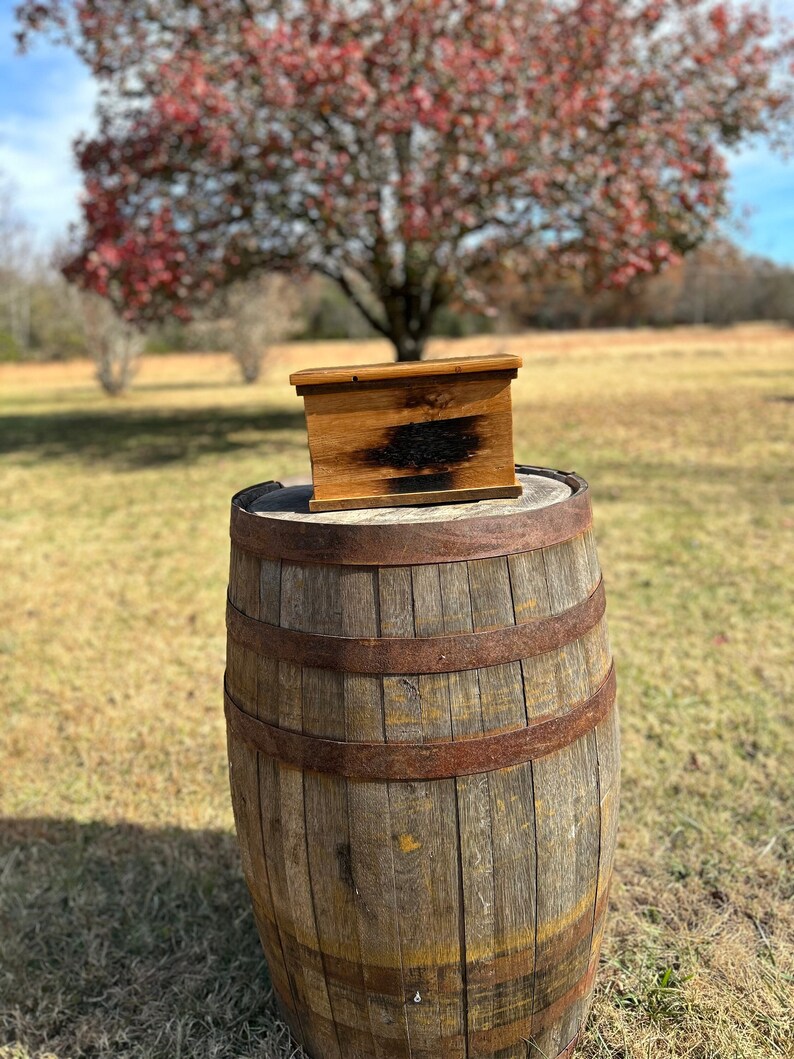 Whiskey Barrel Urn Etsy