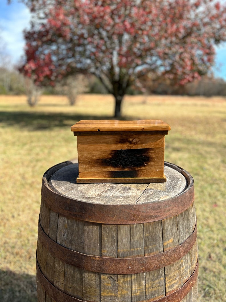 Whiskey Barrel Urn Etsy