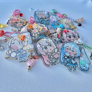 Holo Miku and Friends Keychains! [READ DESC]