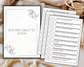 Girls Night In Fun! Clean Bachelorette Party Game, Get To Know You Game, Girls Night Game, Girls Night In Game, Printable & Unique, Clean