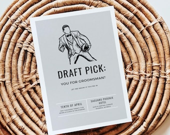 Plantilla de tarjeta de propuesta para padrinos de boda, temática de fútbol, regalo económico para padrinos de boda, regalo de padrinos de boda, plantilla de propuesta para padrinos de boda, tarjeta de propuesta para padrinos de boda