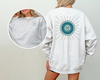 Taurus Astrology star sign Sweatshirt, Personalized Horoscope Birthday Sweaters, Zodiac Astrology sweatshirt gift, Taurus Horoscope Zodiac