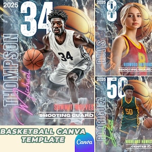 de basket-ball en verre brisé | Poster sportif senior | Toile de fond de basket-ball personnalisable | Bannière Memory Mate | Conception de toile