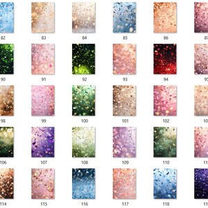 May include: A collection of 120 digital backgrounds featuring various colors and patterns of confetti. The backgrounds are perfect for adding a festive touch to your digital projects.