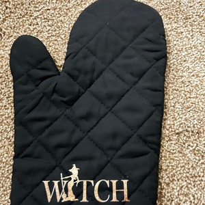 Witchy Apron, Oven mite, Pot holder image 5