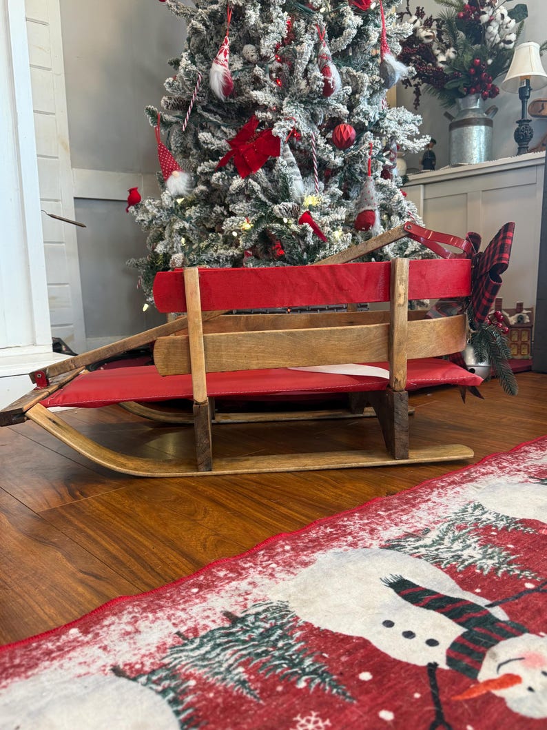 Vintage Baby Sled Reclaimed From Barns of Bucks County Pa. Rail Sleds ...