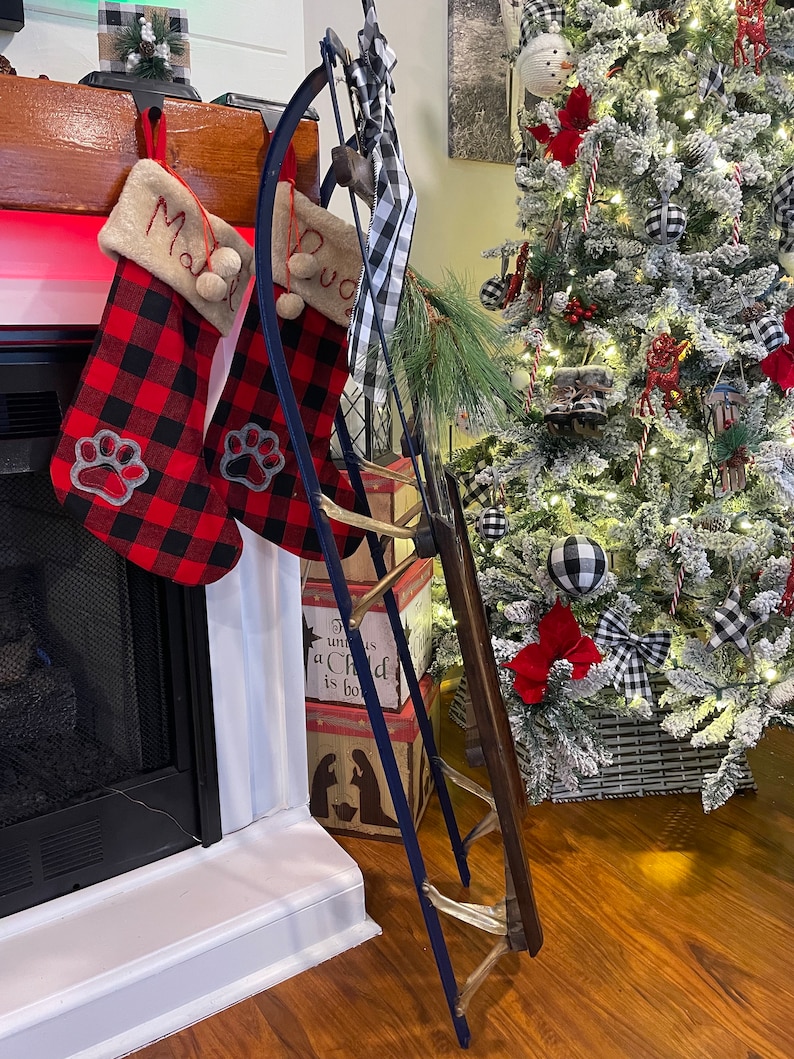 Philadelphia Union Vintage Sled Reclaimed From Barns of Bucks County Pa. Rail Sleds Started in