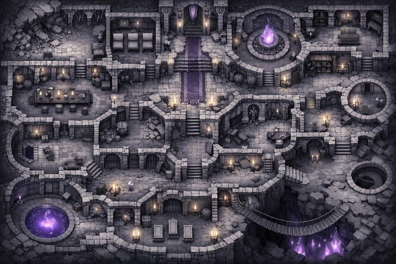 24 Castles – Gridless Fantasy RPG Maps (JPG, VTT Ready) - Etsy