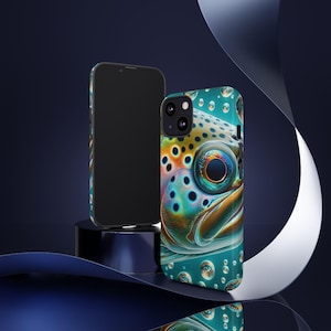 Forelle Handyhülle, Angeln Handyhülle, iPhone Hülle, Samsung Galaxy Handyhülle, Google Pixel Handyhülle