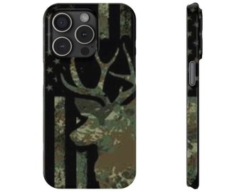 Étui de téléphone camouflage, étui de téléphone Buck