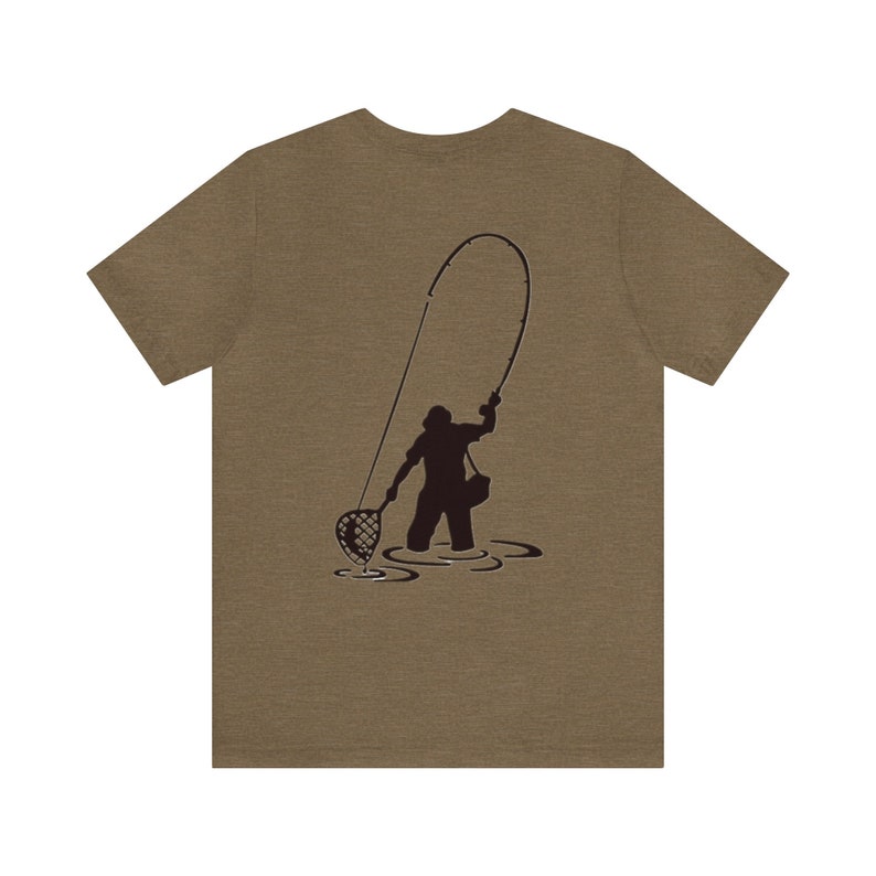 T-shirt poisson, chemise de pêche, cadeaux de pêcheur, cadeaux de fête des pères, cadeau de pêche, chemise de pêche à la mouche, cadeau pour papa, cadeau pour maman, cadeau de pêche à la mouche, image 5