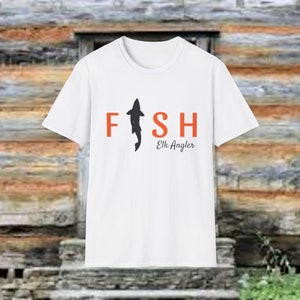 Fishing T-Shirt, Trout Fishing Shirt, Gift for Fisherman, Fishing Gift