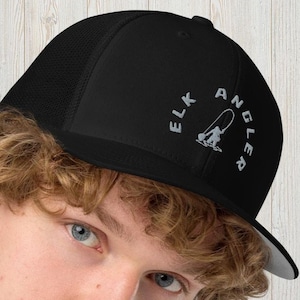 Flex-pet vliegvissen, cadeau voor visser, viscadeau, vliegvishoed, vishoed