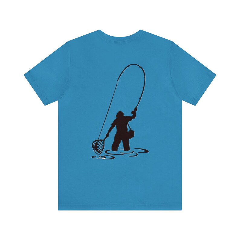 T-shirt poisson, chemise de pêche, cadeaux de pêcheur, cadeaux de fête des pères, cadeau de pêche, chemise de pêche à la mouche, cadeau pour papa, cadeau pour maman, cadeau de pêche à la mouche, image 6