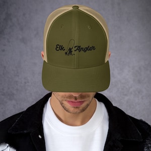 Sombrero de pesca, Sombrero de pesca con mosca ajustable, Regalo para pescador, Regalo de pesca