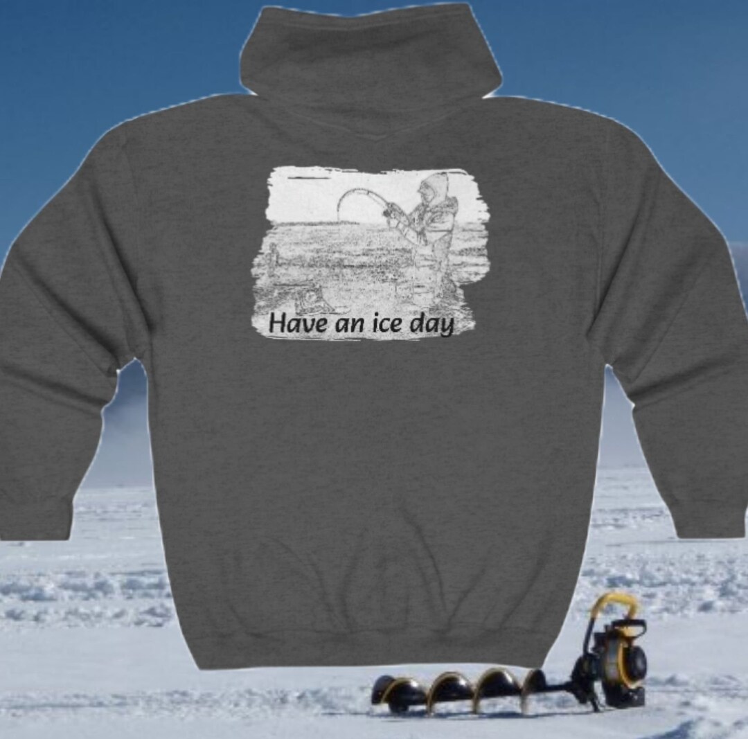 Fishing Station Hooded Performance Shirt - Ice Grey