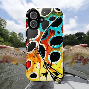 Capa para celular de pesca, capa para iPhone, capa para celular Samsung, capa para celular Pixel