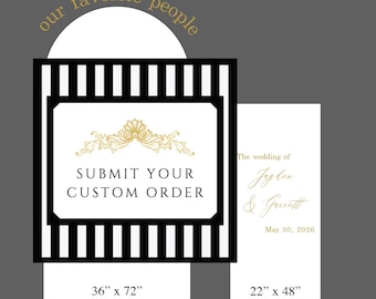 Lettrage acrylique 3D personnalisé. Plan de table et inscription « Bienvenue au mariage » en lettres acryliques 3D. Commandes sur mesure, validation requise avant validation.