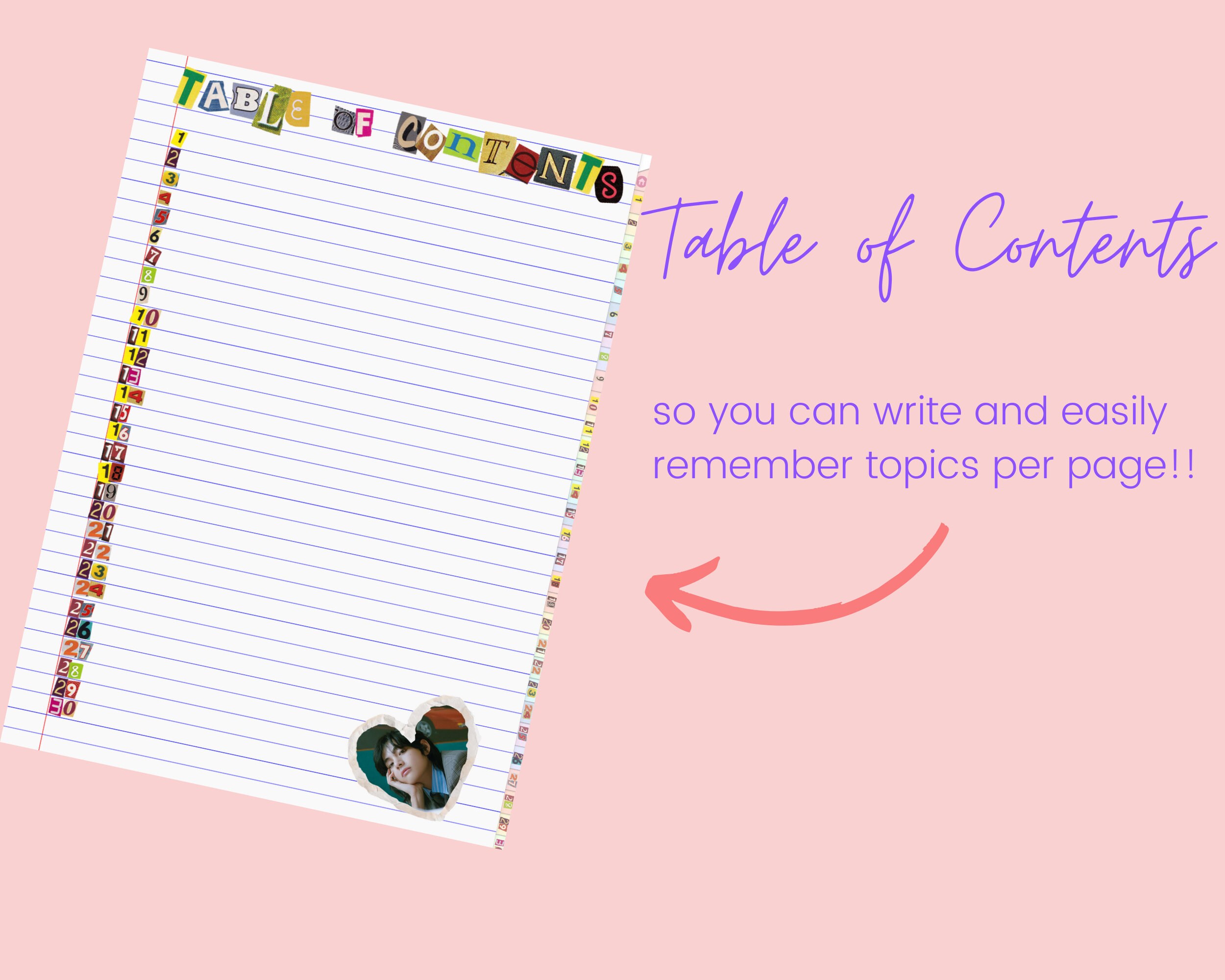 Digital Notebook KPOP BTS | ARMY, Goodnotes, Ipad, Xodo Notability, Bts ...