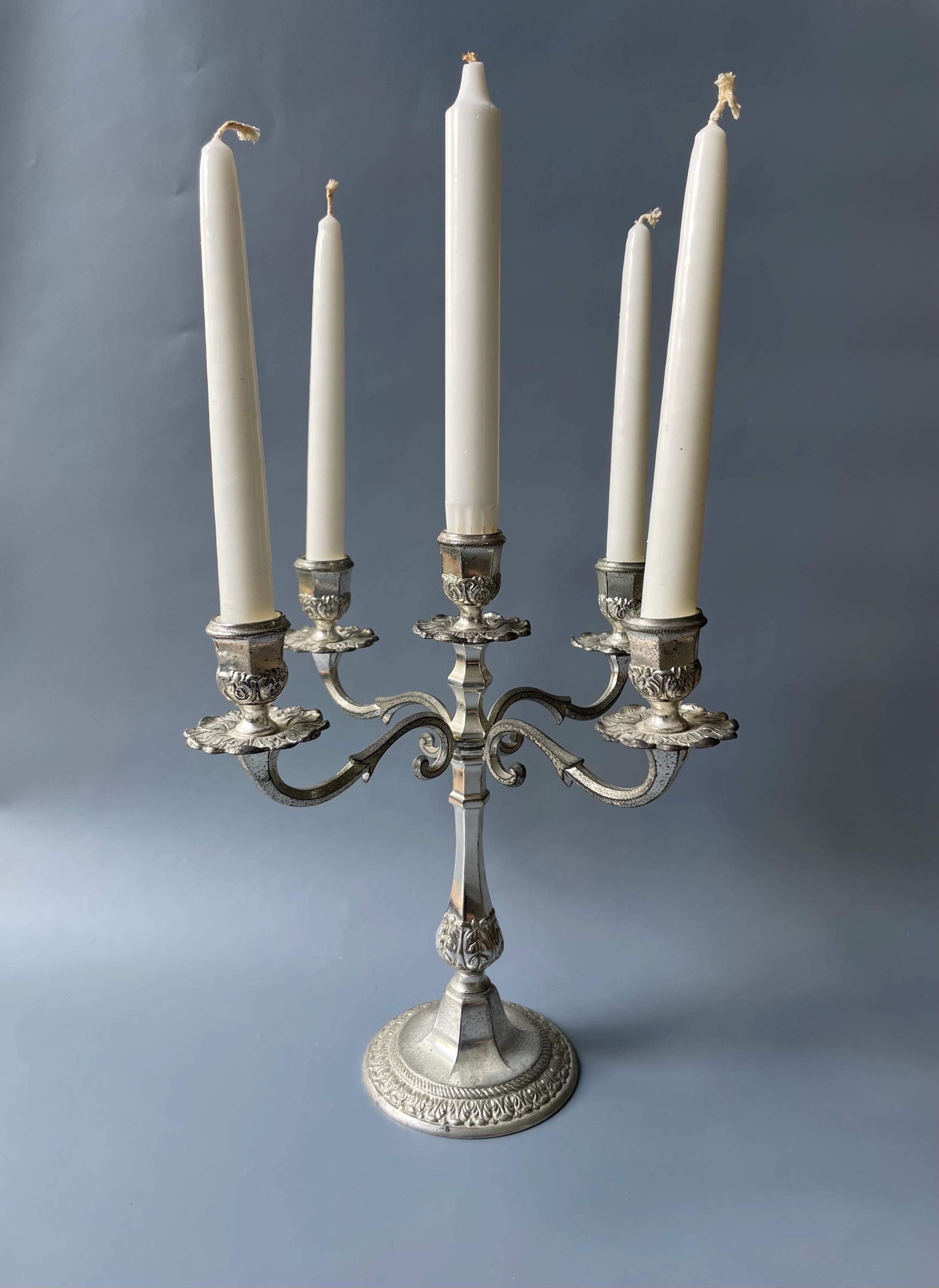 Candle Holder シルバー燭台ペア ヴィンテージ Silver Candlesticks - Etsy Canada