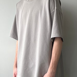 Oversized T-shirt Sewing Pattern S-XXL, Streetwear Unisex T-shirt Pattern, PDF A4 Pattern, Full Size Printable Pattern, Loose Fit T-shirt
