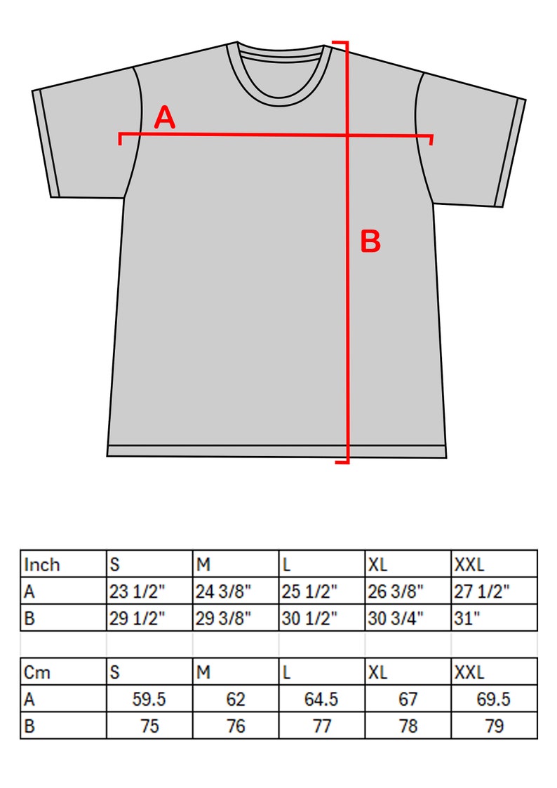 Oversized T-shirt Sewing Pattern S-XXL, Streetwear Unisex T-shirt Pattern, PDF A4 Pattern, Full Size Printable Pattern, Loose Fit T-shirt