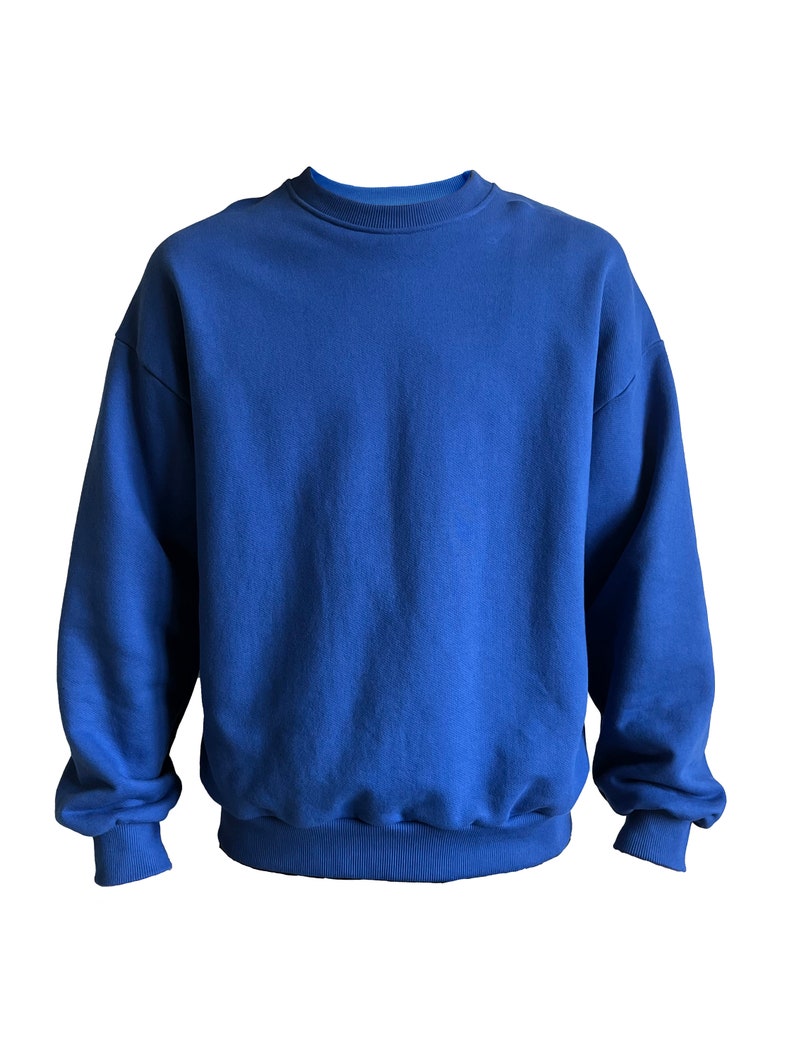 Blank Oversized Streetwear Sweatshirt, Heavyweight French Terry Cotton, 470 gsm, Premium Heavy weight Streetwear Sweater, Streetwear style, Crewneck