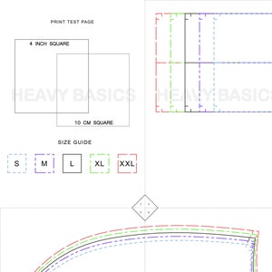 Oversized Hoodie PDF Sewing Pattern, Custom Hoodie Design, DIY Hoodie Pattern, Instant Download Sewing Pattern, Streetwear Hoodie Pattern. image 7