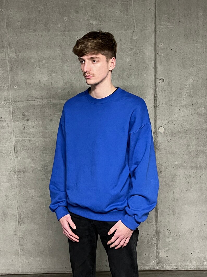 Blank Oversized Streetwear Sweatshirt, Heavyweight French Terry Cotton, 470 gsm, Premium Heavy weight Streetwear Sweater, Streetwear style, Crewneck