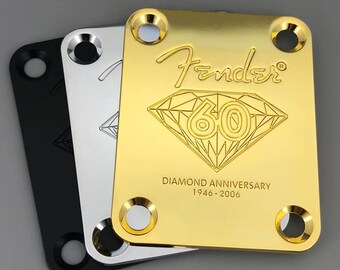 SonicPicks™ Fender 60 Anniversary diamanten gitaarhalsplaat