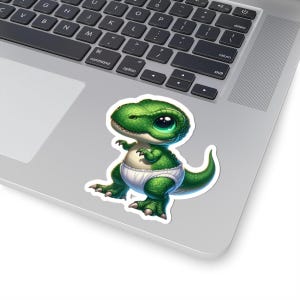 Dino decor baby dinosaurus sticker kiss-cut stickers dinosaurus stickers cadeaus voor babykamer idee kinderkamer kunst aan de muur cadeau scrapbooking benodigdheden