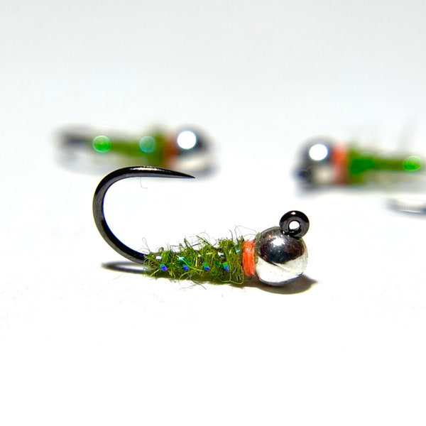 Walt’s Worm Caddis Green (3 pack)