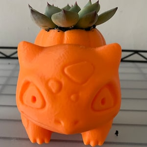 Bulbasaur Pumpkin Planter