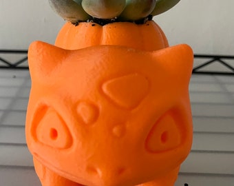 Bulbasaur Pumpkin Planter