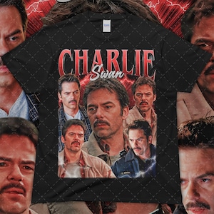 Limited Charlie Swan Shirt, Vintage TV Series Y2K T-shirt, TV Series Enthusiast - Gift For Fan Graphic Tee