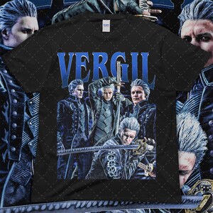 Vergil 90s Vintage Style T-shirt, Soft-style Comfort Colors T-shirt, Gift For Woman and Man Garment-Dyed T-shirt