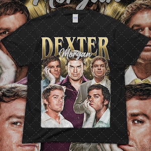 Limited Dexter Morgan Shirt, Vintage TV Series Y2K T-shirt, TV Series Enthusiast - Gift For Fan Graphic Tee