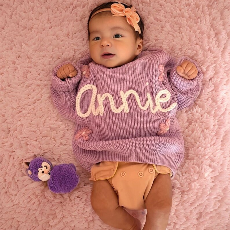 baby name sweater
