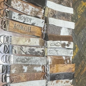 Pulseras de piel de vaca auténtica