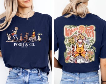 Retro Winnie The Pooh Shirt, Pooh And Friends Tshirt, Disney Pooh Shirt, Pooh T-Shirt, Pooh Bear And Co Tee, Winnie The Pooh