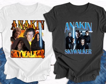 Vintage Anakin Skywalker 90s Classic Vintage Bootleg Unisex Shirt Anakin Skywalker Tee Skywalker Merch fans gift