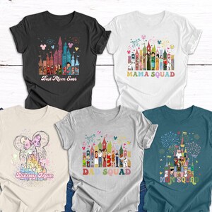 Disney Best Mom Ever Shirt, Mama Squad  Disney Shirt ,Disney Dad Squad Shirt, Matching Disney Shirts Mom, Disney Mom Shirt