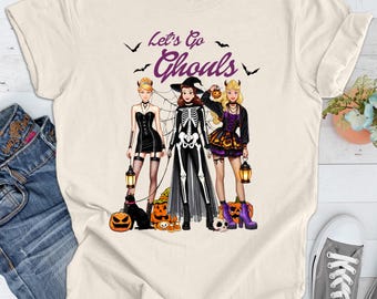 Let's Go Ghouls Shirt, Halloween Crewneck Shirt, Let's Go Ghouls Shirt, Funny Halloween Shirt, Spooky Season Shirt, Halloween Gift