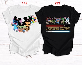 Stitch Wars Shirt, Lilo and Stitch Shirt, Disney Shirt, Disney Trip Shirt, Disney Family Shirt, Disneyland Shirt, Disney Family Trip